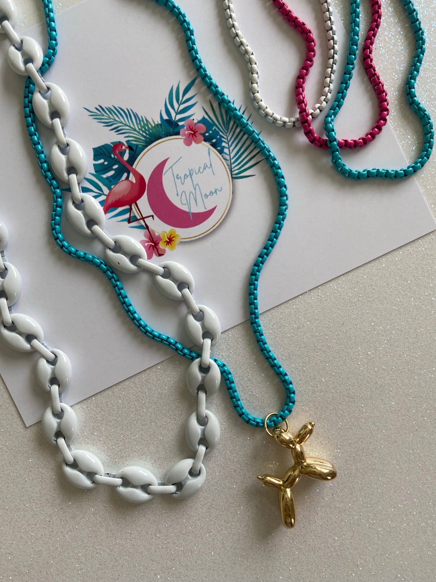 Dog Balloon Necklace