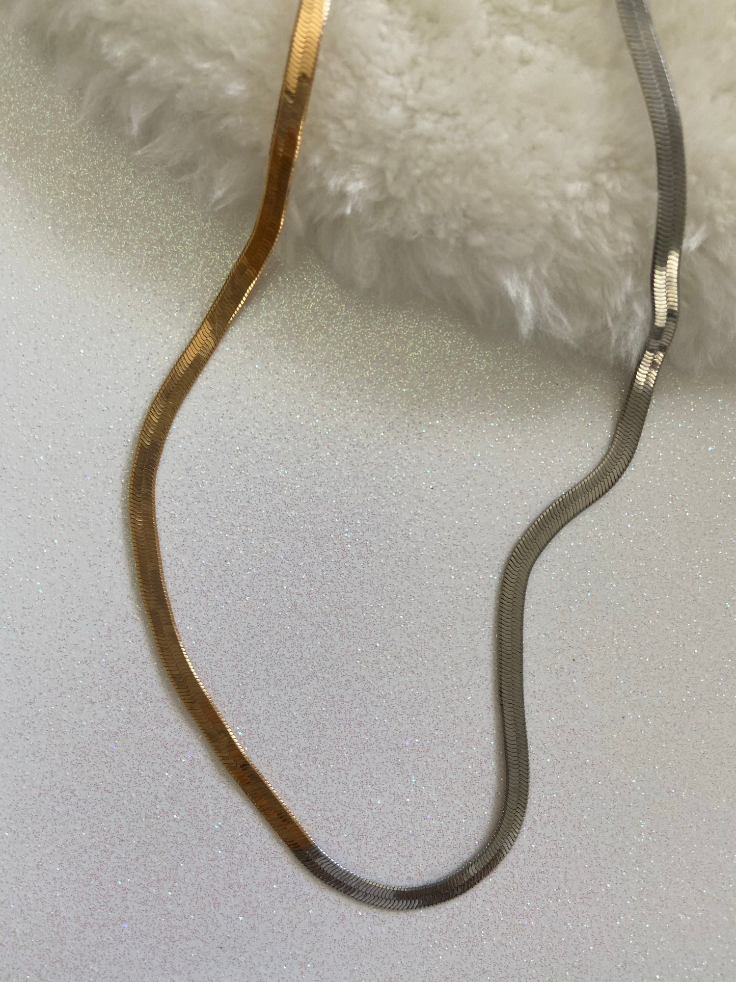 Two Tone Snake Chain