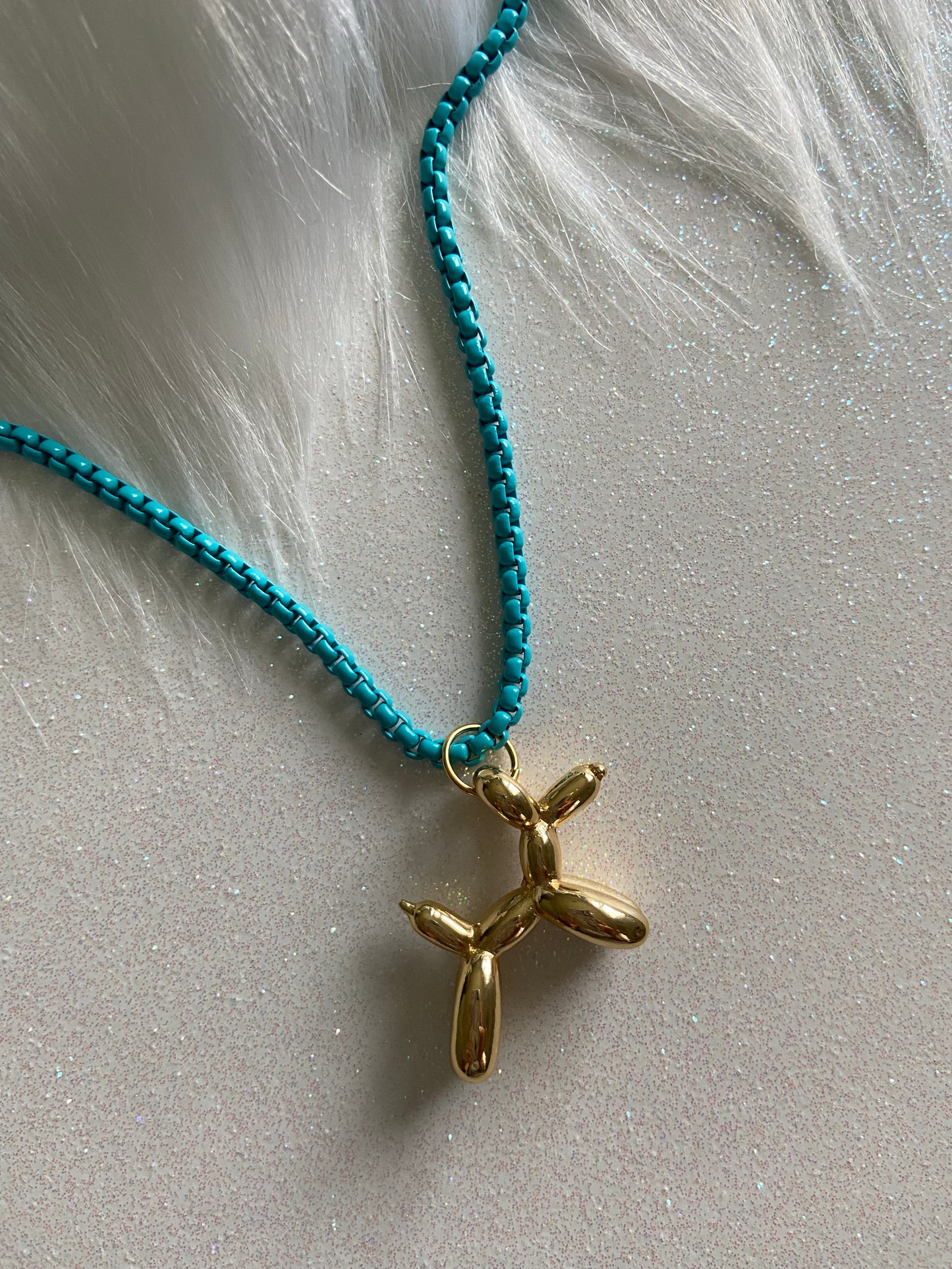 Dog Balloon Necklace