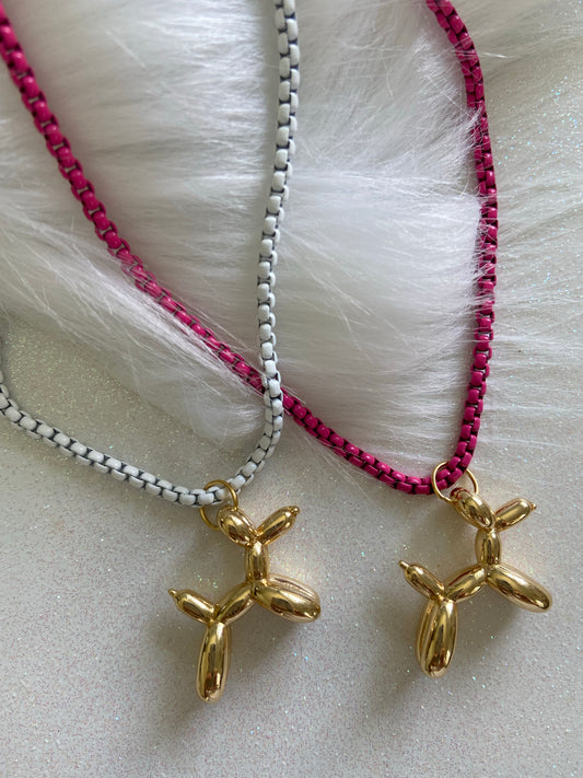 Dog Balloon Necklace